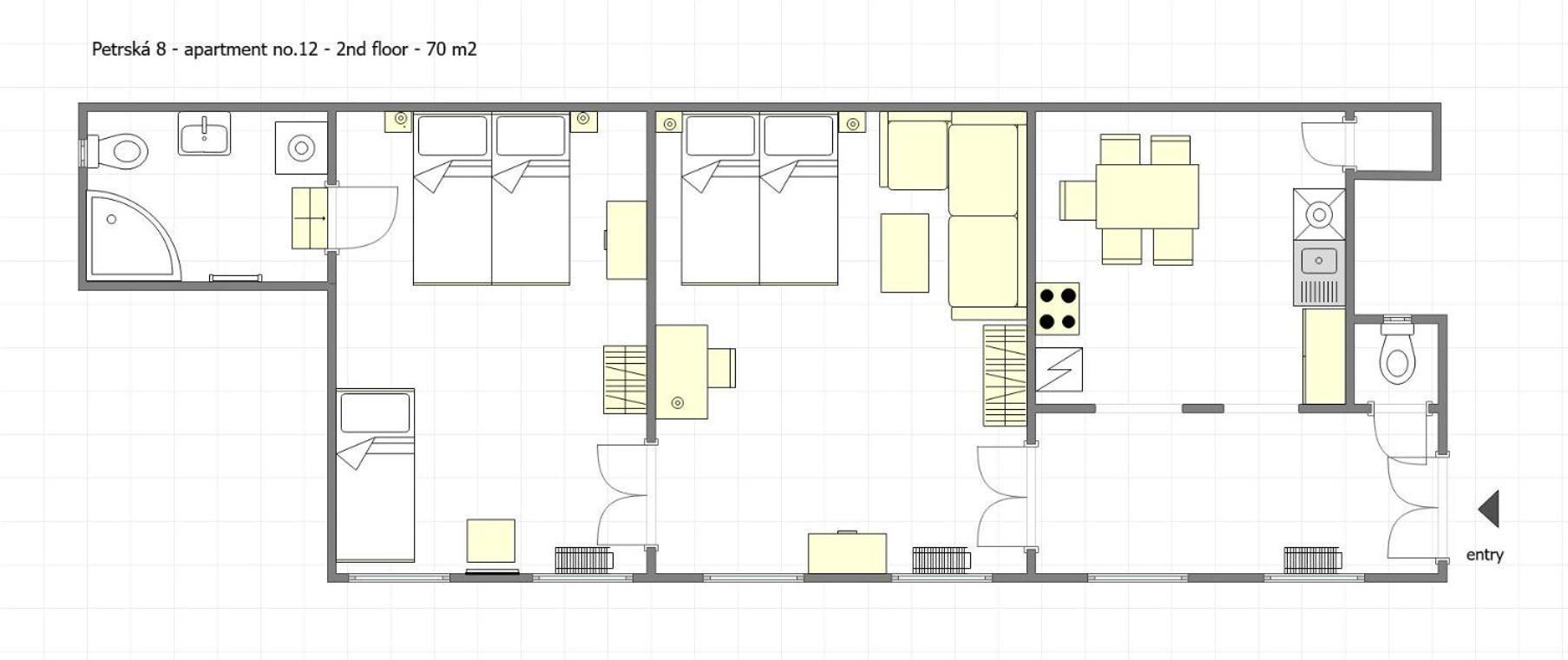 Peter'S Tower Apartments Prague Exterior photo